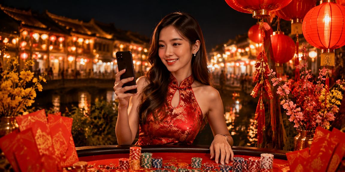 Cảnh nền sân casino trực tuyến tại Việt Nam